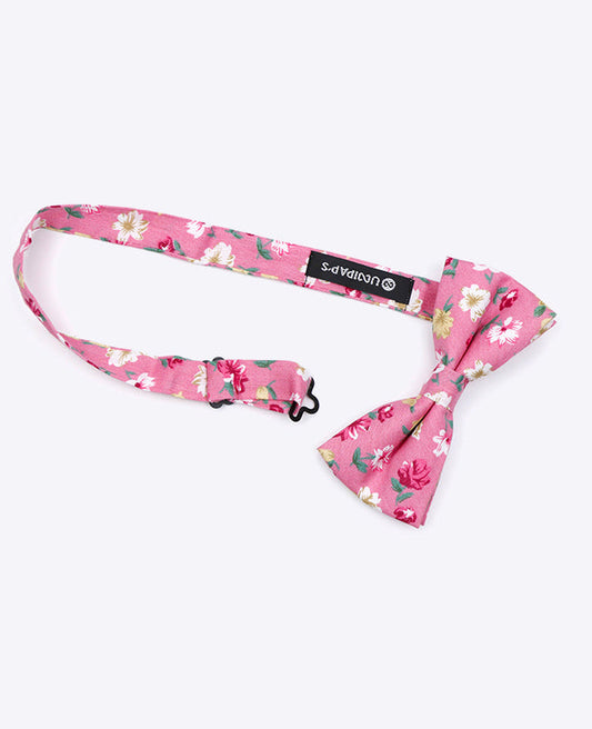 Noeud Papillon Liberty Rose n°3 Homme en Coton | Gaspard - Unipap's