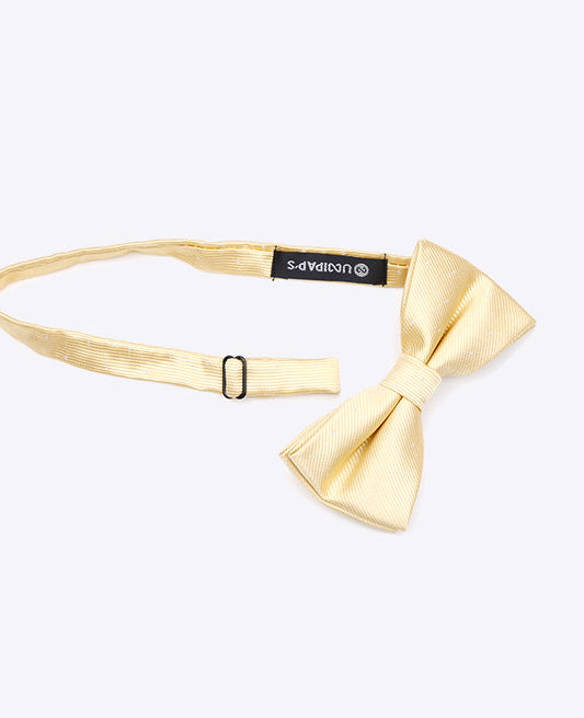Noeud Papillon Jaune n°2 à Pois Homme en Polyester | Georges - Unipap's