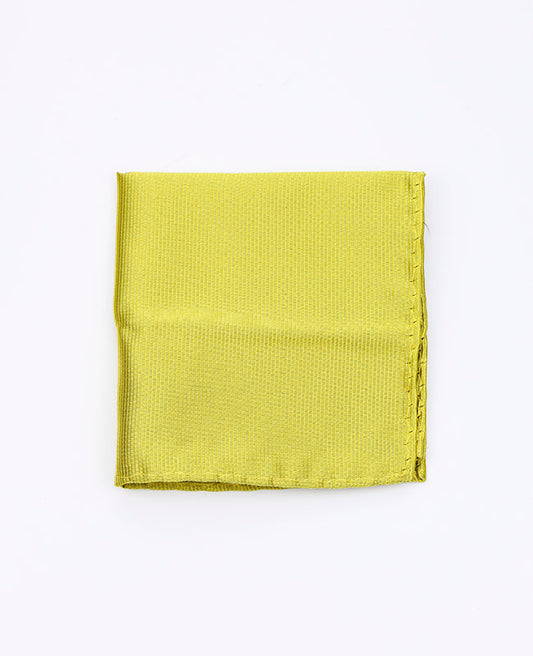 Pochette de Costume Jaune n°2 en Polyester | Lucien - Unipap's