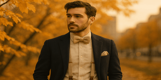 Pourquoi les accessoires de costume beige sont-ils parfaits pour l’automne ?