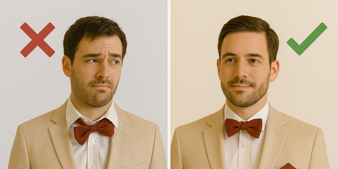 5 erreurs à éviter quand on porte un nœud papillon pour un look homme élégant