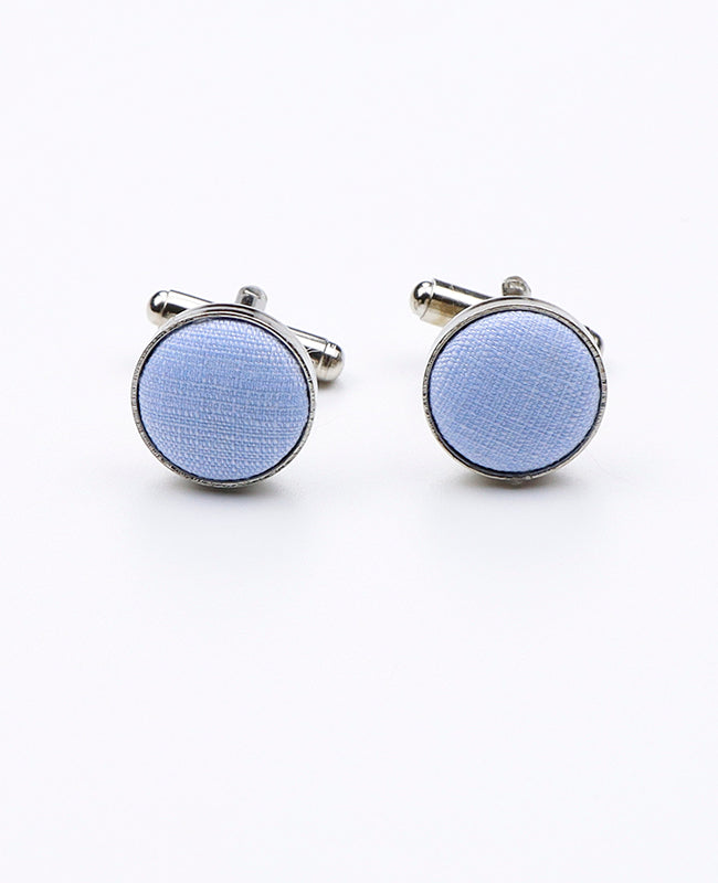 Manschettenknöpfe Blau n°2 aus Polyester | Octave - Unipap's