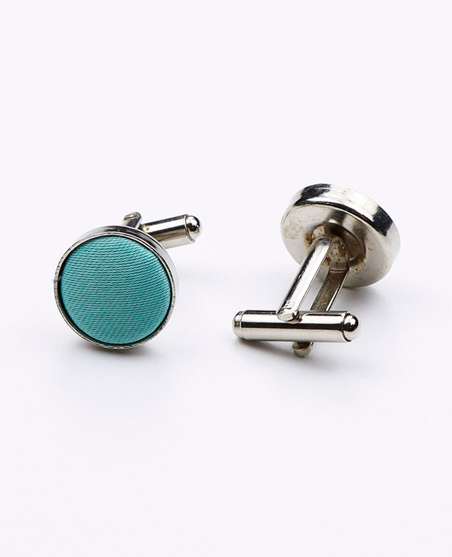 Manschettenknöpfe Blau Nr. 4 aus Polyester | Anatole - Unipap's