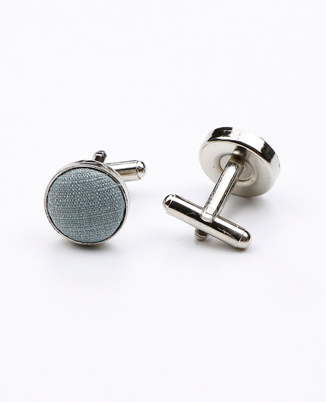 Manschettenknöpfe Blau n°6 aus Polyester | Octave - Unipap's