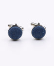 Manschettenknöpfe Blau n°8 Herren aus Baumwolle | Edgard | Unipap's