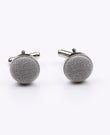 Manschettenknöpfe Grau Nr. 3 Herren aus Baumwolle | Edgard | Unipap's