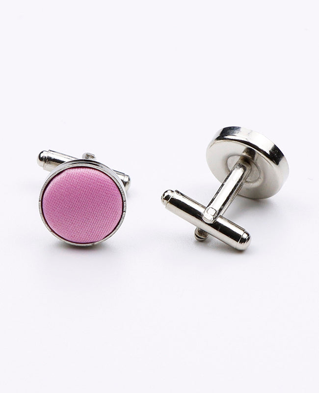 Manschettenknöpfe Rosa n°1 Polyester | Anatole - Unipap's