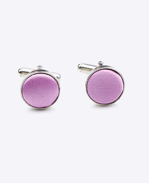 Manschettenknöpfe Violett n°1 Polyester | Jules - Unipap's