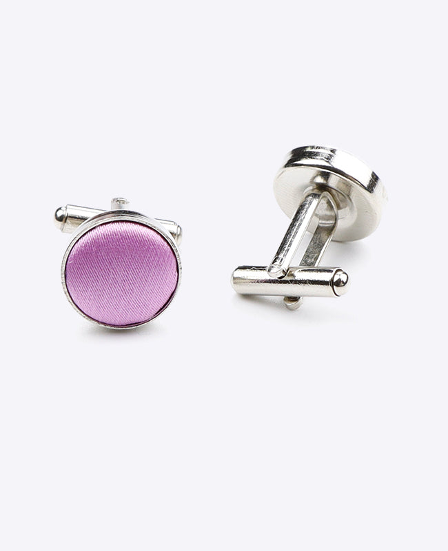 Manschettenknöpfe Violett n°1 Polyester | Jules - Unipap's