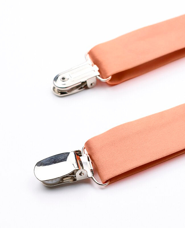 Bretelles Homme Orange n°1 en Polyester «Ernest»