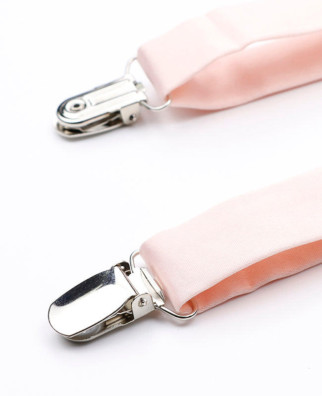 Hosenträger Rosa n°5 aus Polyester für Herren «Ernest»