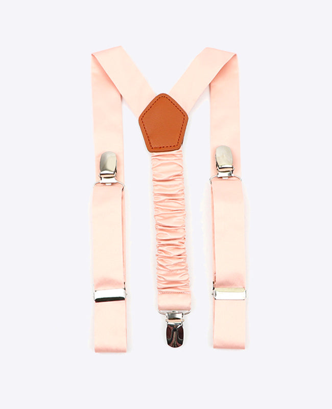 Hosenträger Rosa n°5 aus Polyester für Kinder «Ernest»