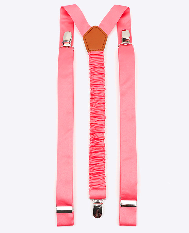 Hosenträger Rosa Nr. 2 aus Polyester für Herren «Ernest»