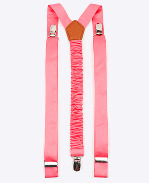 Hosenträger Rosa Nr. 2 aus Polyester für Herren «Ernest»