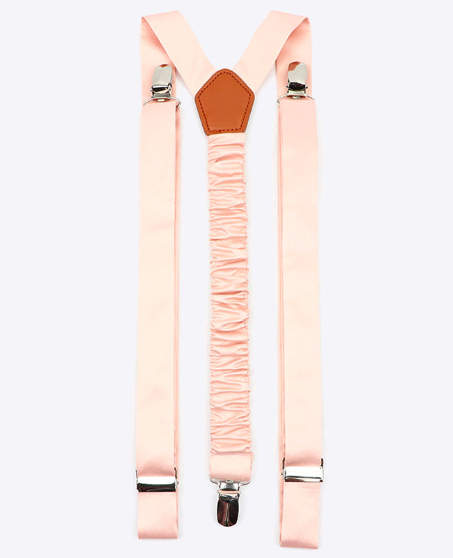 Hosenträger Rosa n°5 aus Polyester für Herren «Ernest»