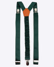 Hosenträger Herren Grün n°4 aus Polyester «Ernest»