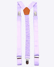 Hosenträger Herren Violett n°2 aus Polyester «Ernest»