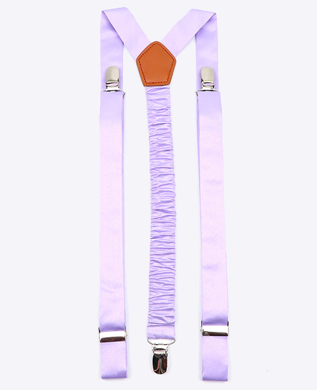 Hosenträger Herren Violett n°2 aus Polyester «Ernest»