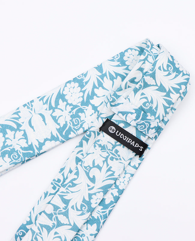 Krawatte Liberty Blau n°9 Herren aus Baumwolle | Gaspard - Unipap's