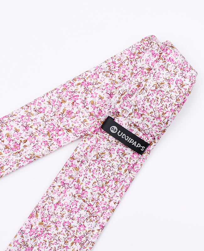 Liberty Krawatte Rosa n°4 Herren Baumwolle | Gaspard - Unipap's