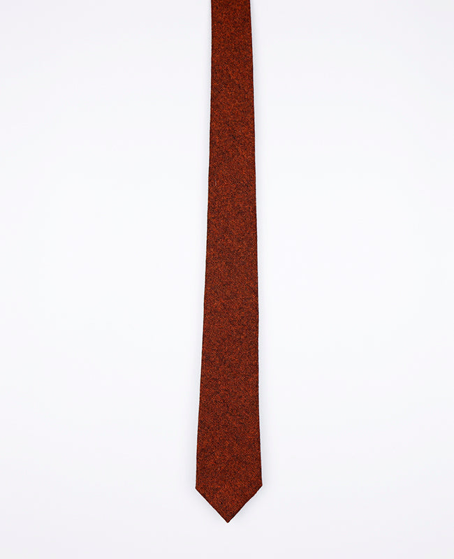 Krawatte Orange Herren aus Wolle | Claude - Unipap's