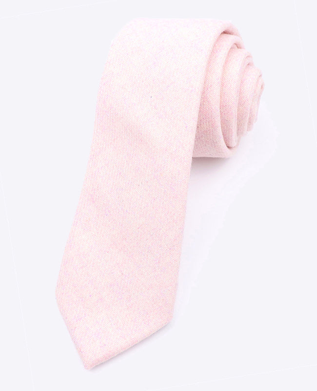 Krawatte Rosa Nr. 2 Herren aus Wolle | Claude - Unipap's