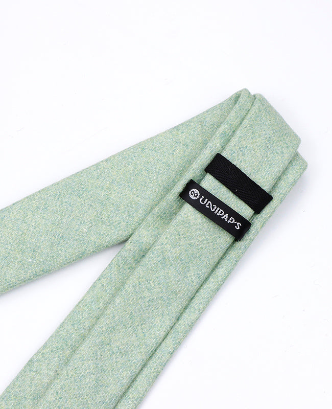 Krawatte Grün Nr. 1 Herren aus Wolle | Claude - Unipap's