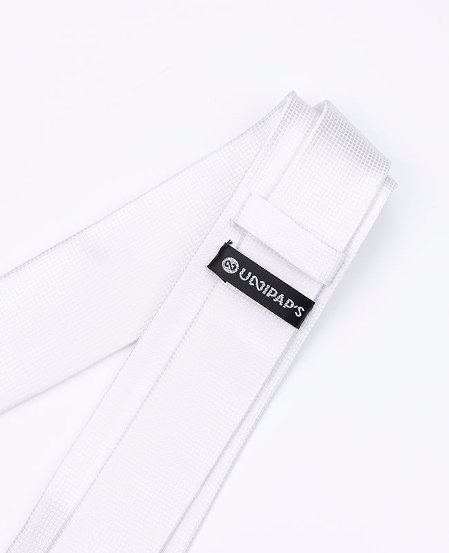 Krawatte Weiß Herren Polyester | Martin - Unipap's