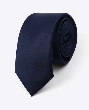 Krawatte Blau Nr. 1 Herren aus Polyester «Anatole»