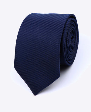 Krawatte Blau n°1 Herren aus Polyester | Lucien - Unipap's