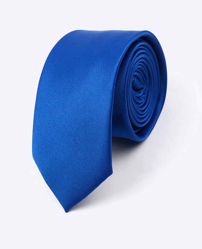 Krawatte Blau Nr. 2 Herren aus Polyester | Anatole - Unipap's