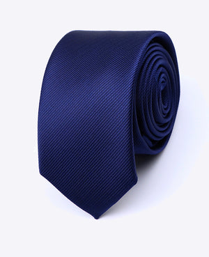 Krawatte Blau Nr. 2 Herren aus Polyester | Lucien - Unipap's