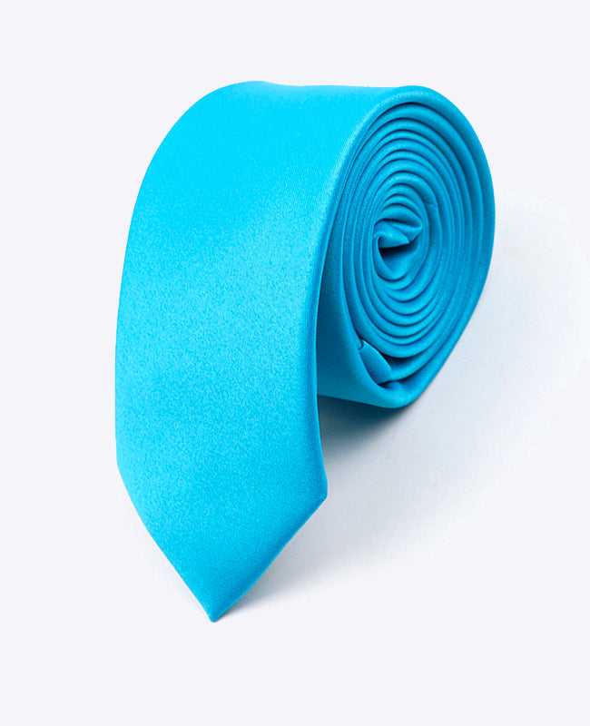 Krawatte Blau Nr. 3 Herren aus Polyester | Anatole - Unipap's