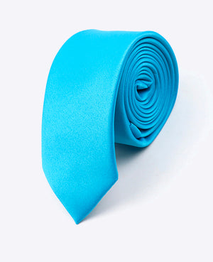 Krawatte Blau Nr. 3 Herren aus Polyester | Anatole - Unipap's