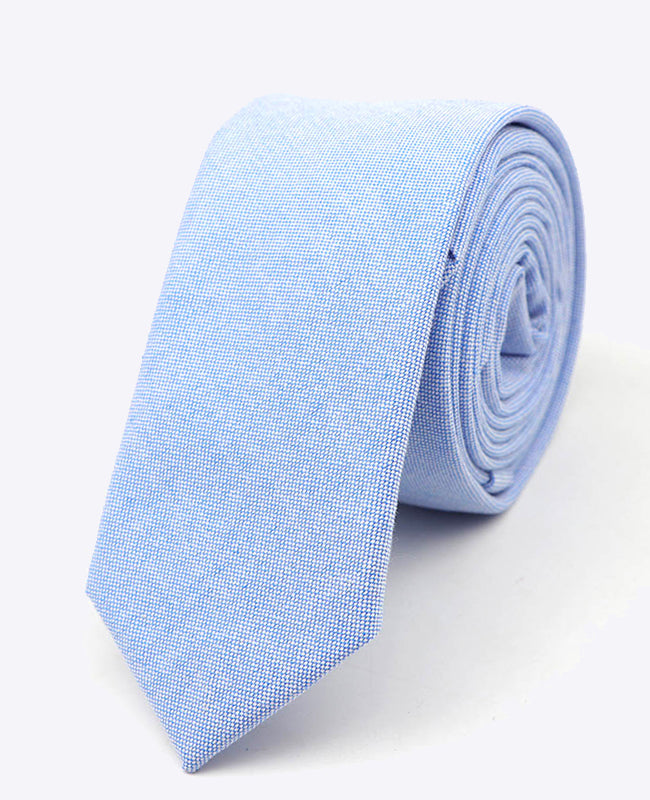 Krawatte Blau n°3 Herren aus Baumwolle | Edgard - Unipap's