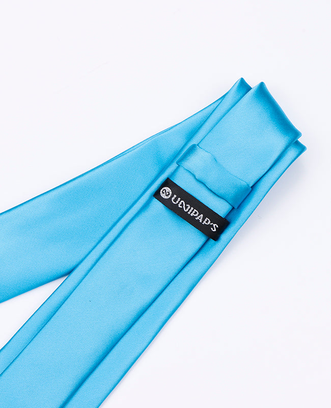 Krawatte Blau n°3 Herren aus Polyester | Jules - Unipap's