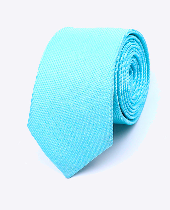 Krawatte Blau Nr. 4 Herren aus Polyester | Lucien - Unipap's