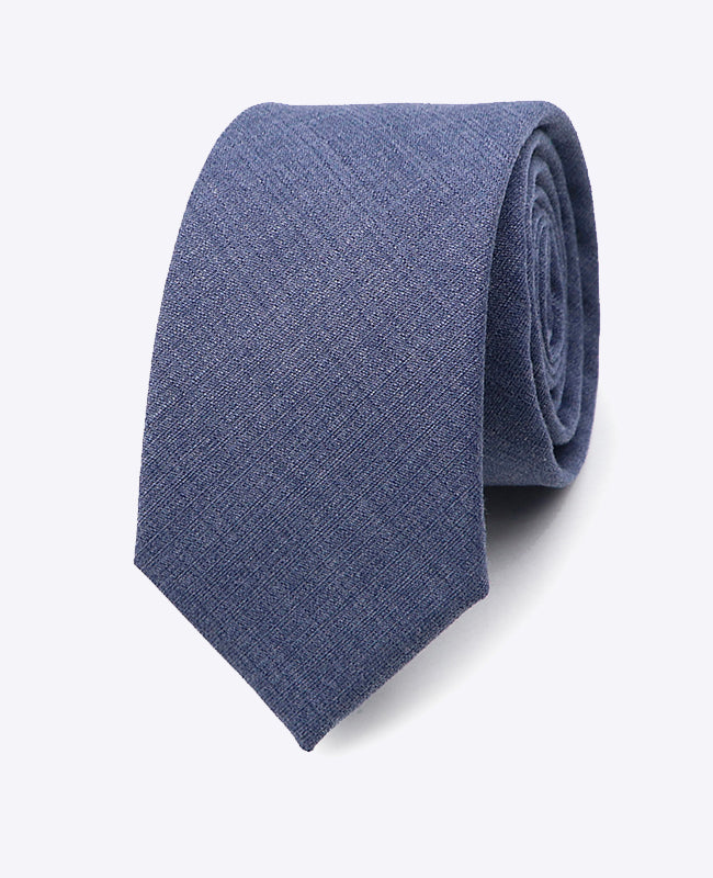 Krawatte Blau Nr. 4 Herren aus Polyester | Octave - Unipap's