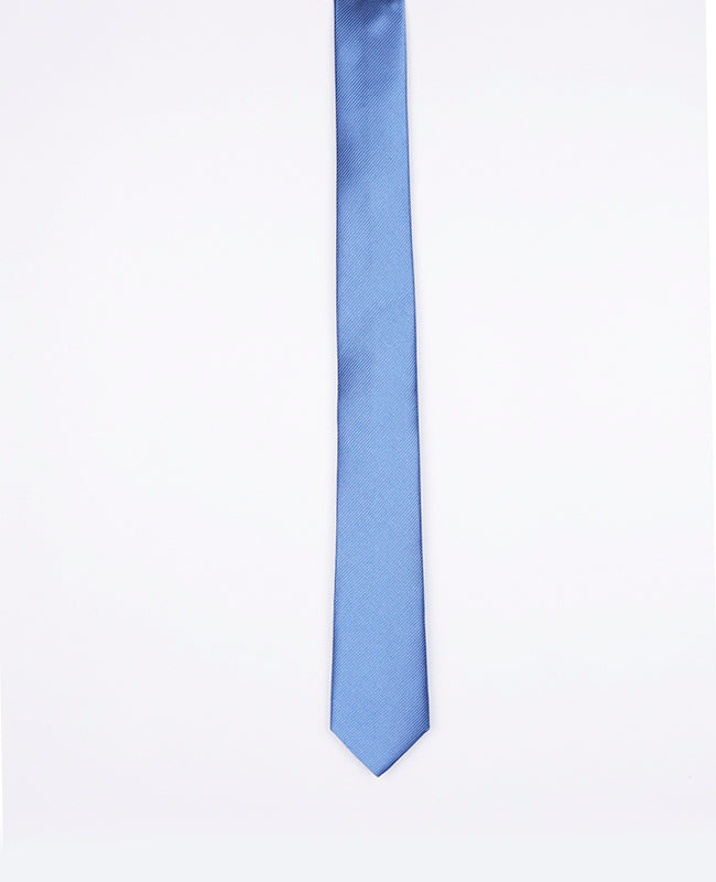 Krawatte Blau n°5 Herren Polyester | Lucien - Unipap's