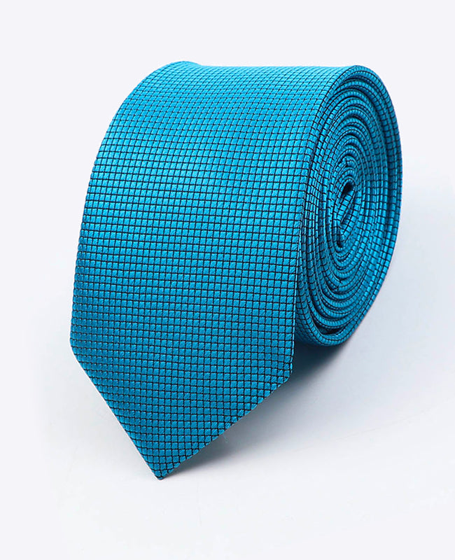 Krawatte Blau Nr. 5 aus Polyester | Martin - Unipap's