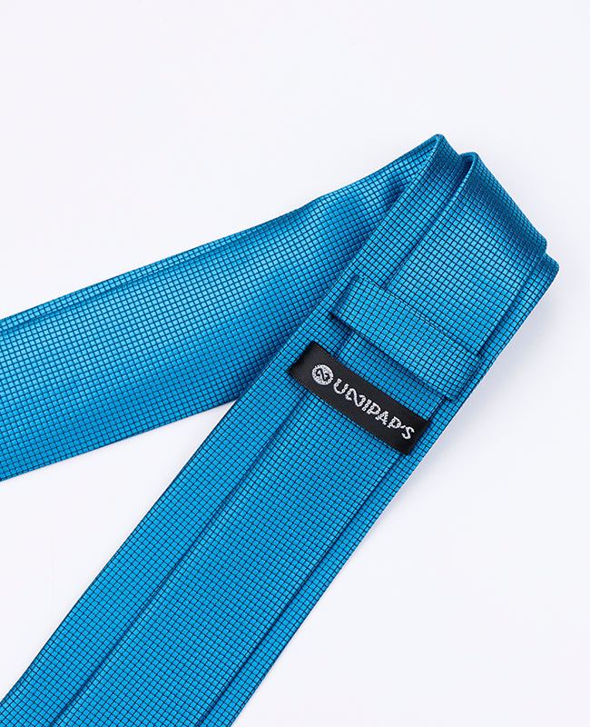 Krawatte Blau Nr. 5 aus Polyester | Martin - Unipap's