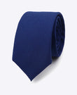 Krawatte Blau n°5 Herren Polyester 