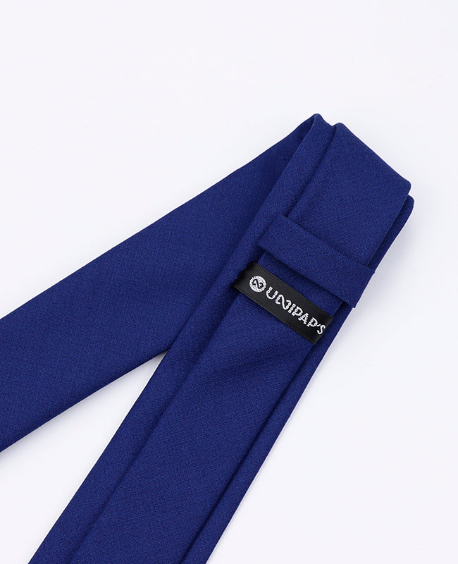 Krawatte Blau n°5 Herren Polyester | Octave - Unipap's