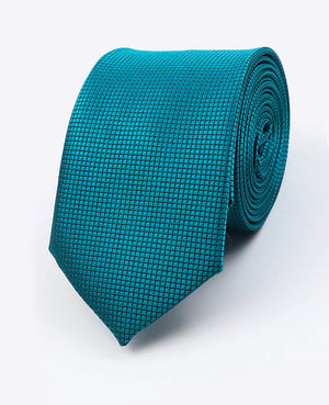Krawatte Blau Nr. 6 aus Polyester | Martin - Unipap's