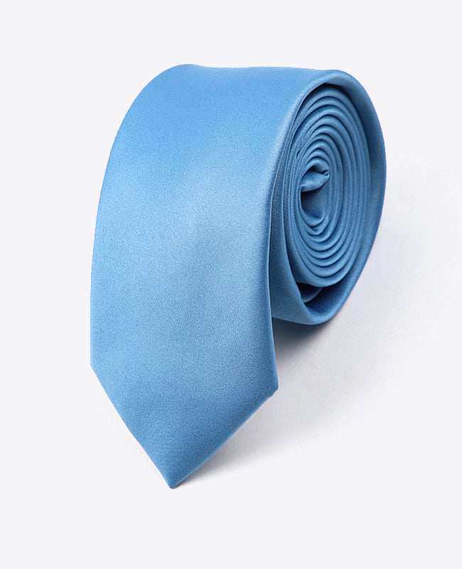 Krawatte Blau Nr. 7 Herren aus Polyester 