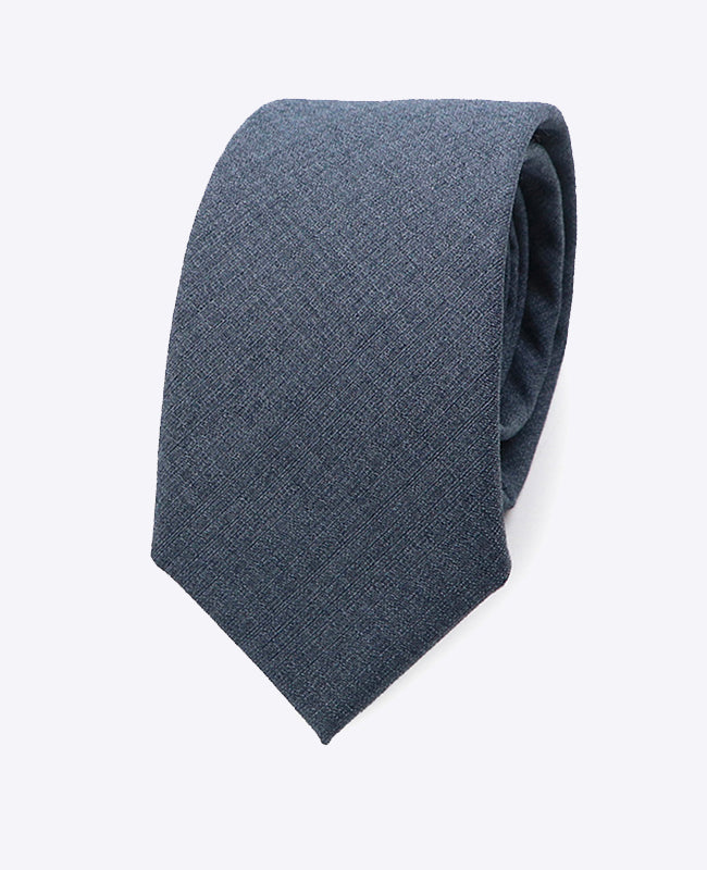 Krawatte Blau n°7 Herren aus Polyester | Octave - Unipap's