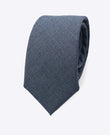 Krawatte Blau n°7 Herren aus Polyester | Octave - Unipap's