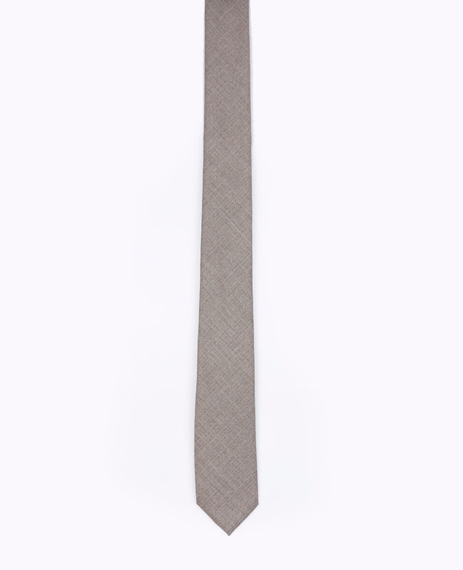 Krawatte Grau n°1 Herren aus Polyester | Octave - Unipap's