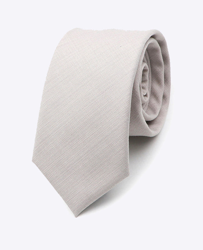 Krawatte Grau n°2 Herren aus Polyester | Octave - Unipap's