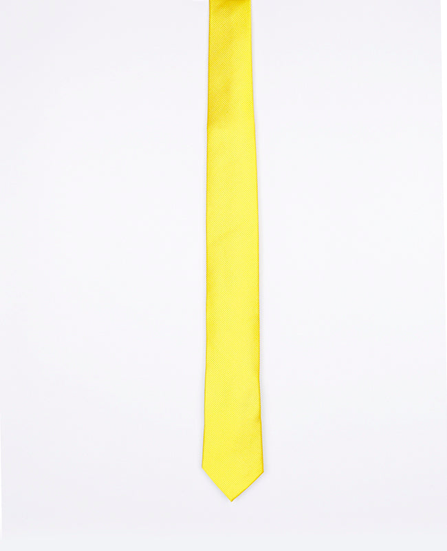Krawatte Gelb n°1 Herren Polyester | Lucien - Unipap's